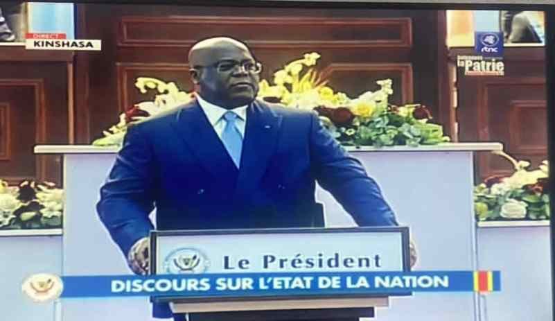 Adresse à la nation Félix Tshisekedi appelle à lenrôlement massif de