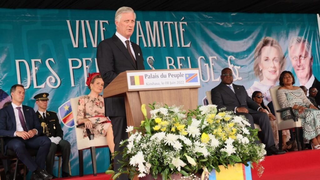 RDC- Belgique : Devant la représentation Congolaise, le roi Philippe « regrette les humiliations dont le pouvoir colonial était auteur »