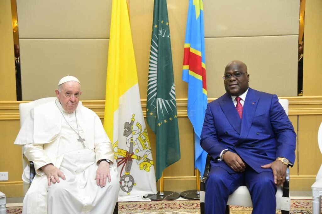 Guerre dans l’Est : En présence du Pape François, Félix Tshisekedi dénonce le silence complice de la communauté internationale