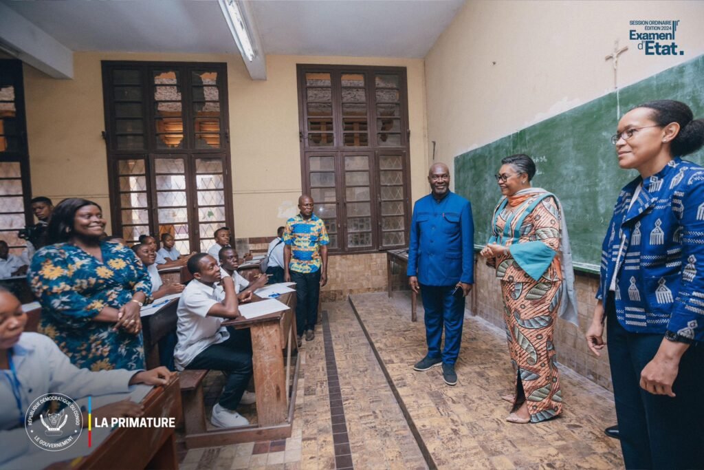 Éducation : Raïssa Malu satisfaite de la sérénité ayant caractérisé la session ordinaire de l’Examen d’État 2024
