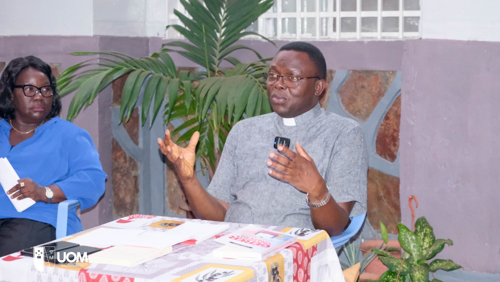 Recteur de l'UOM Abbé Apollinaire Cibaka Cikongo