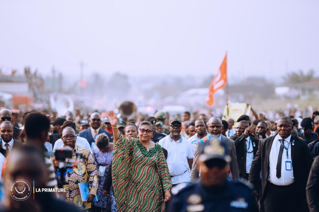 Tshikapa : Judith Suminwa Tuluka s’engage à suivre de près l’évolution des projets en cours d’exécution