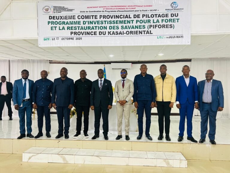 Kasaï oriental : Le Plan de travail et le budget annuel 2026 du PIFORES adoptés
