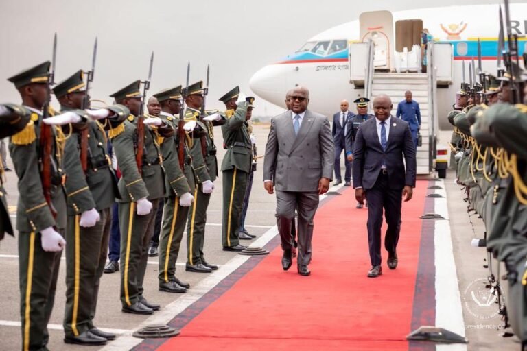 RDC-Angola : Félix Tshisekedi à Luanda pour prendre part au Sommet Union Africaine-Union Européenne