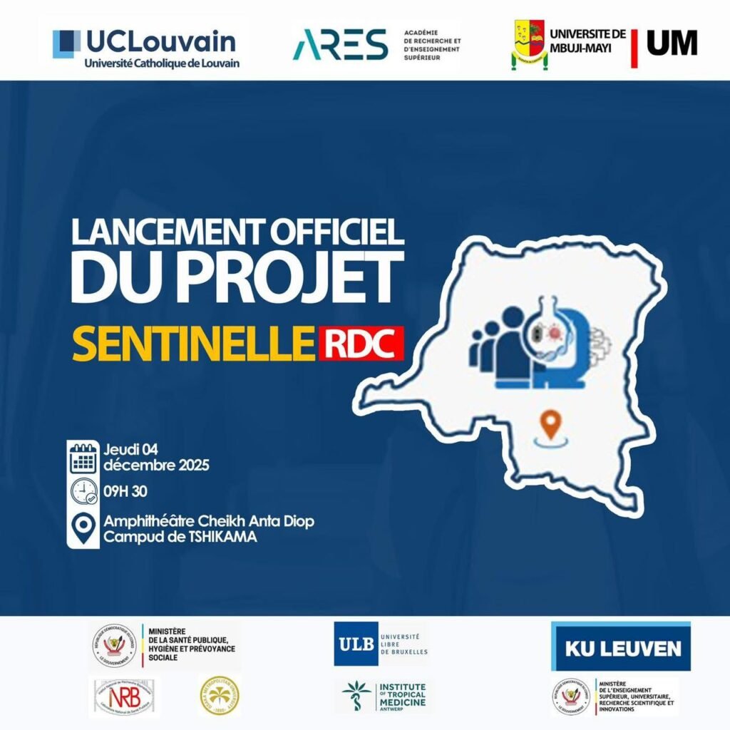 Kasaï oriental : l’Université de Mbujimayi annonce le lancement officiel du projet « Sentinelle RDC »