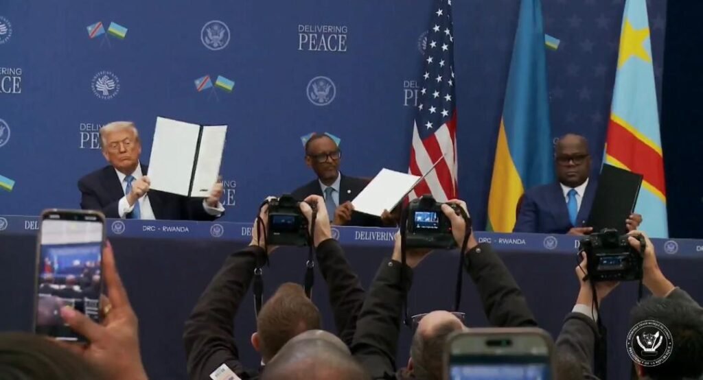 Washington : la RDC et le Rwanda signent un accord de paix