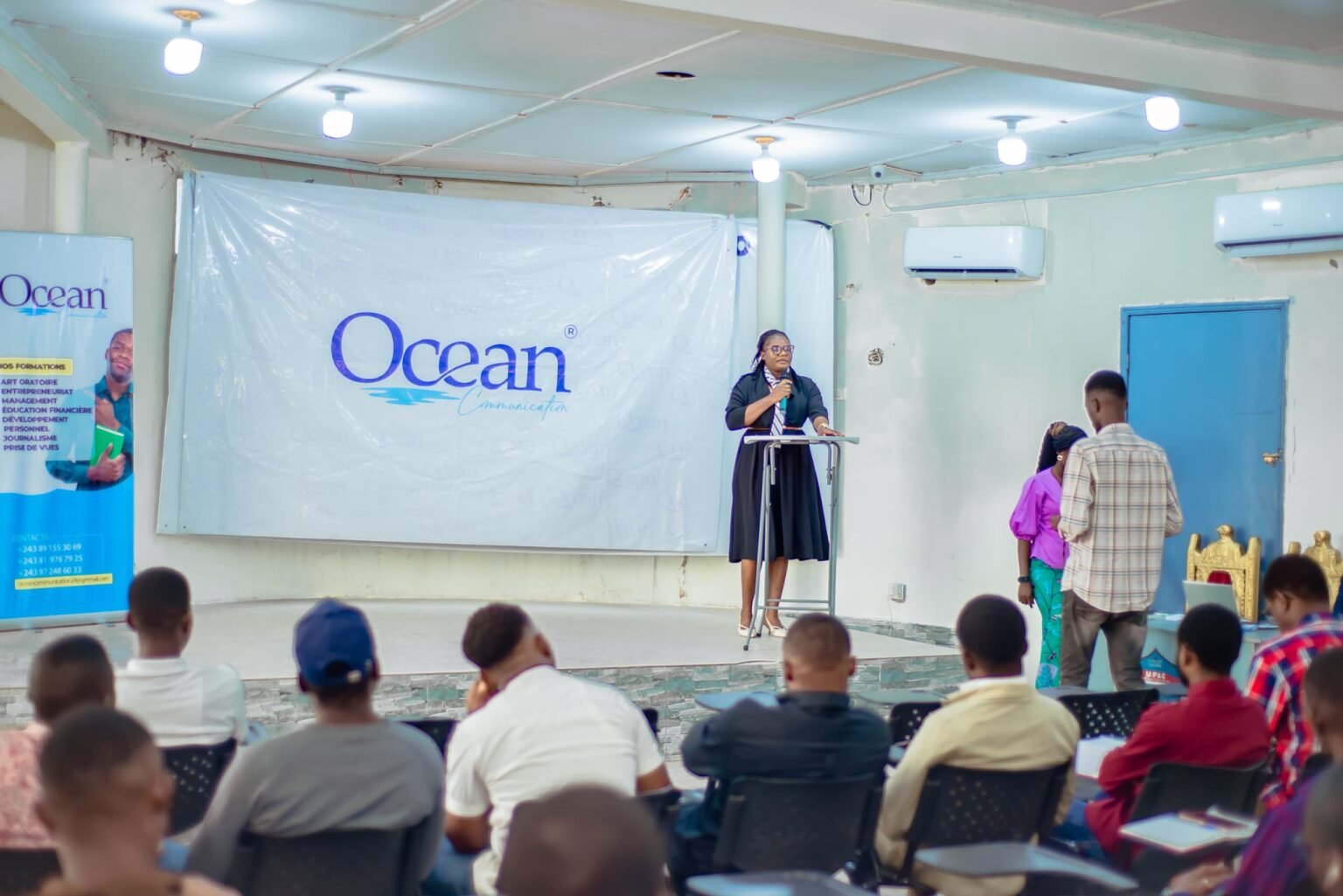 Kinshasa : Océan Communication forme les jeunes à l’art oratoire et à l’entrepreneuriat