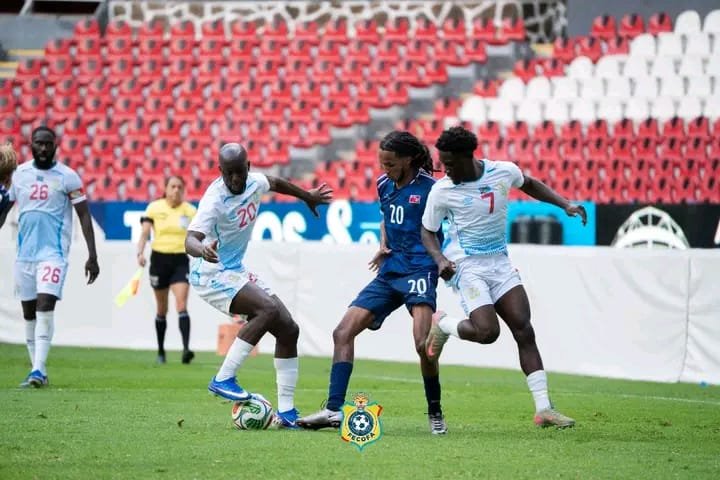 Football : la RDC gagnent les Bermudes en math amical