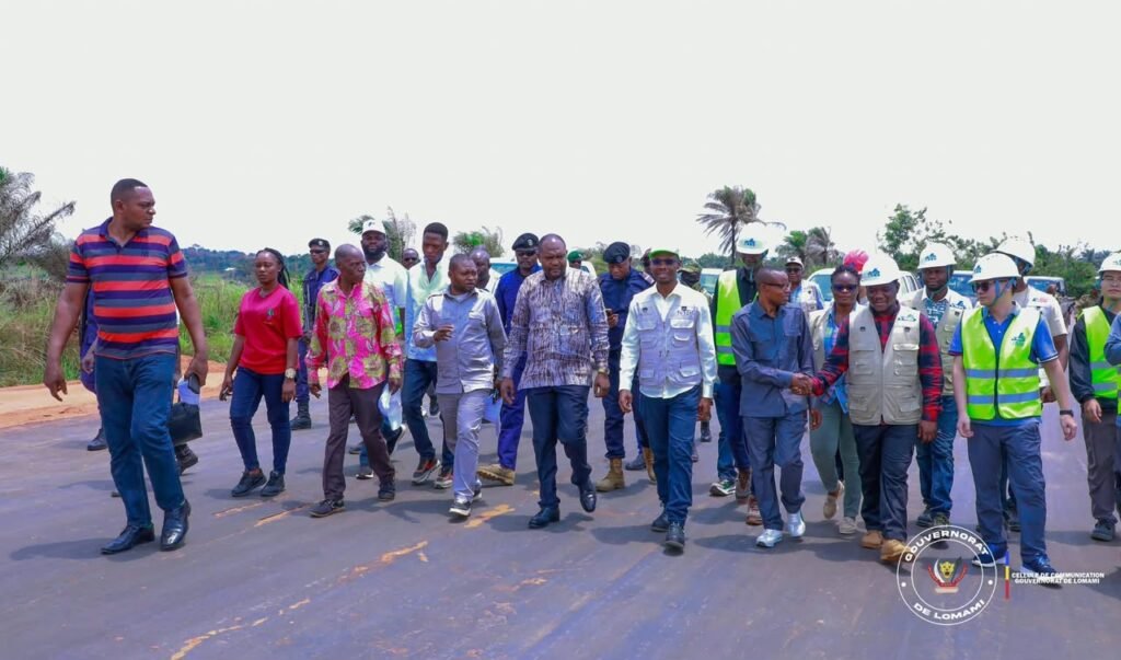 Lomami : RN2 Kabinda-Mbanga, près de 50 km de terrassement déjà réalisés
